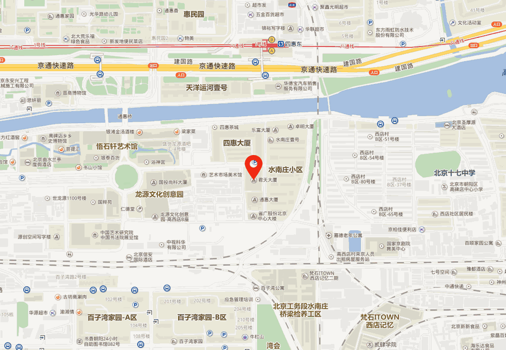 君天大厦位置地图